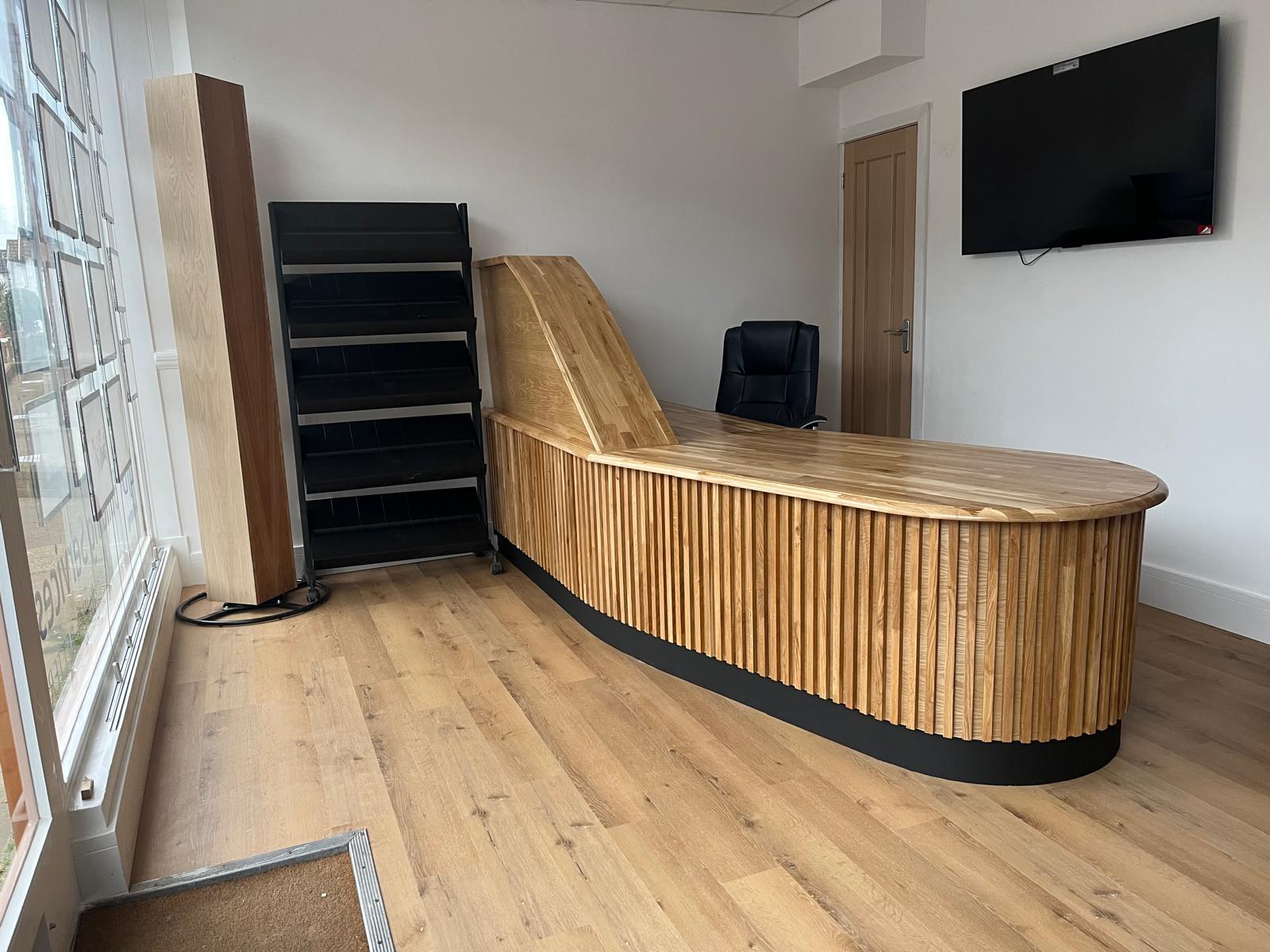 LJB Green Street office reception area