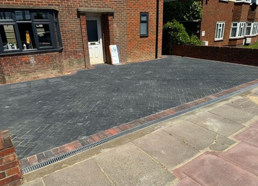 Driveway and patio work