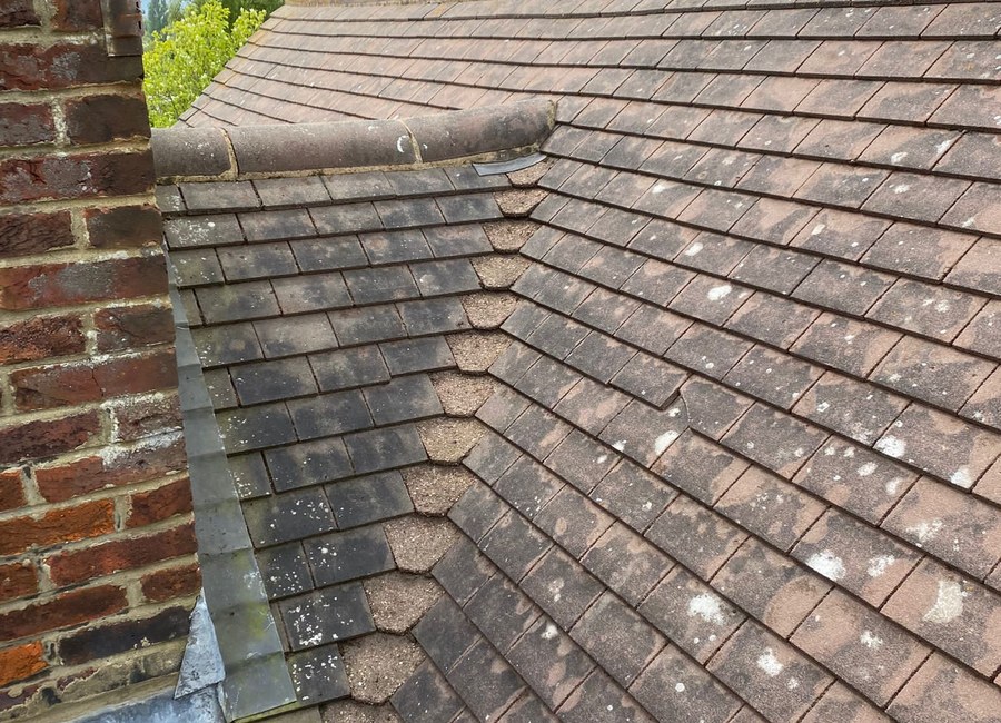 Roofing work